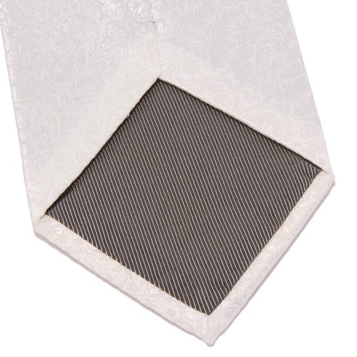 9091W cravatta uomo nodo fisso MESSORI silk tie fixed node men - Bild 4 von 4