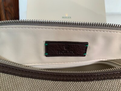 Rolex travel pouch bag purse, with dust bag, original Swiss made