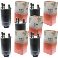5X Mahle Kl 566 Kraftstofffilter Filter Fuel Fiat Qubo 225 FüR Ford Ka RU8