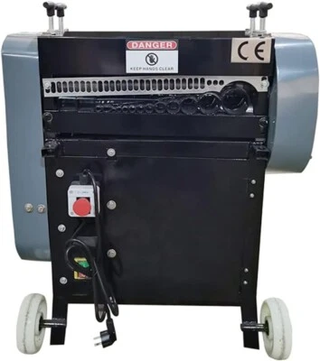 JLSUN ABISOLIERMASCHINE BIS 50mm KABEL KUPFERSCHROTT KABELSCHÄLMASCHINE Schwarz 2200W