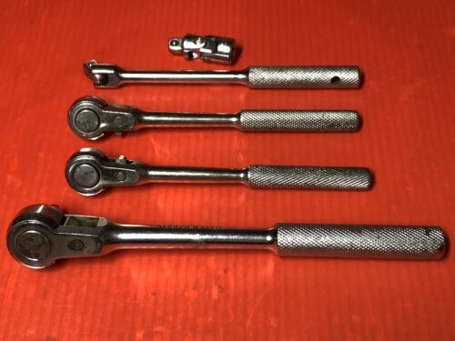 THORSEN Lot. No. 77, 77J5, 77J Ratchets, 12J Breaker Bar 33J 3/8” Drive Swivel