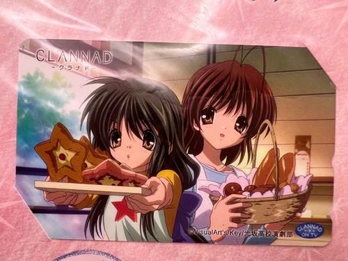 CLANNAD Telephone Card Kyoto Animation Sealed New - Picture 2 of 3