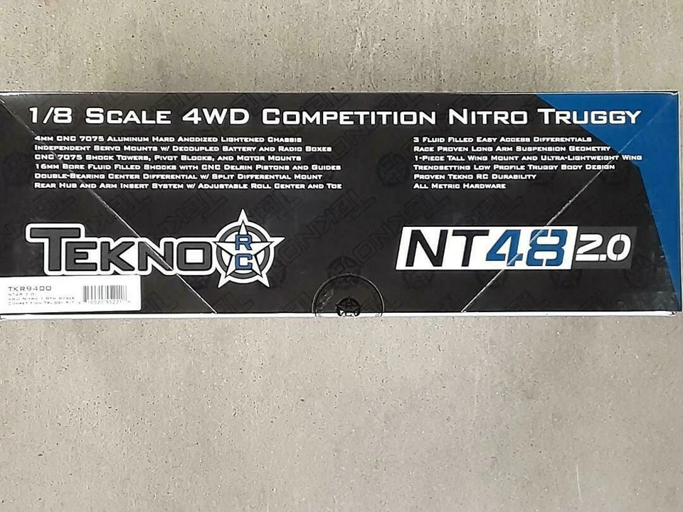 Tekno RC NT48 2.0 1/8 4WD Off-Road Competition Nitro Truggy Kit TKR9400 New!! - Image 4 of 4