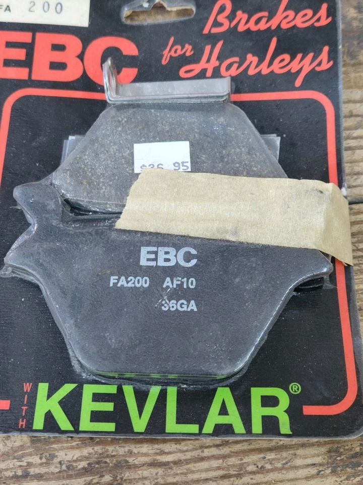 NUEVO Pastillas de freno Harley Davidson Dyna Glide Low Rider 1987-99 EBC FA200 Foto 2 de 4