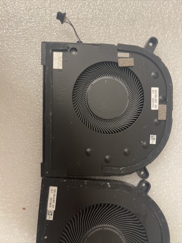 Genuine DELL XPS 9710 17 Laptop CPU GPU Fans Fan 1 Fan2 DC5V 0MXF81 0P2FY9 - Picture 3 of 12