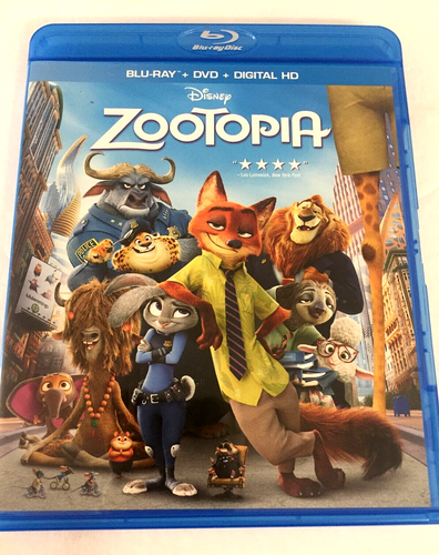 Zootopia Blu-Ray & DVD Ships Free Same Day With Tracking