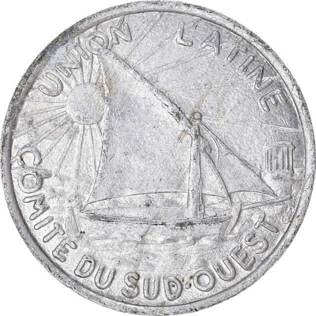 [#943723] Münze Frankreich 10 Centimes 1927