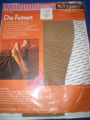 RAR Vintage Ergee Die Feinen Straps Strümpfe Gr. 9 melone Damenstrümpfe Nylons - Bild 1 von 2