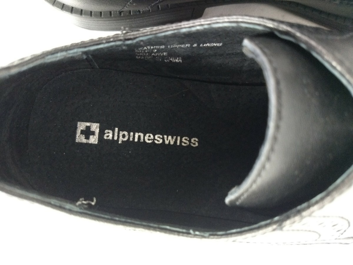 Alpine Swiss Arve Genuine Leather Shoes Alpine Swiss Mens Dress Shoes Leather Lined Slip on Loafers  main image 3
