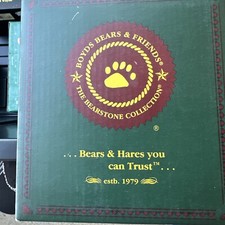 Boyds Bearstone T.H. Beanster with Ogden, On the Road Again 227765PAW