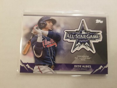 2021 Topps Update All-Star Commemorative Logo Patch Ozzie