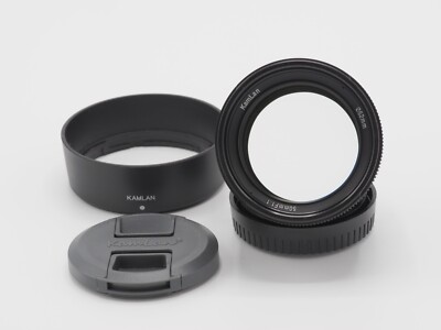 [MINT, BOXED] Kamlan 50mm f1.1 Lens for Fujifilm FX Mount