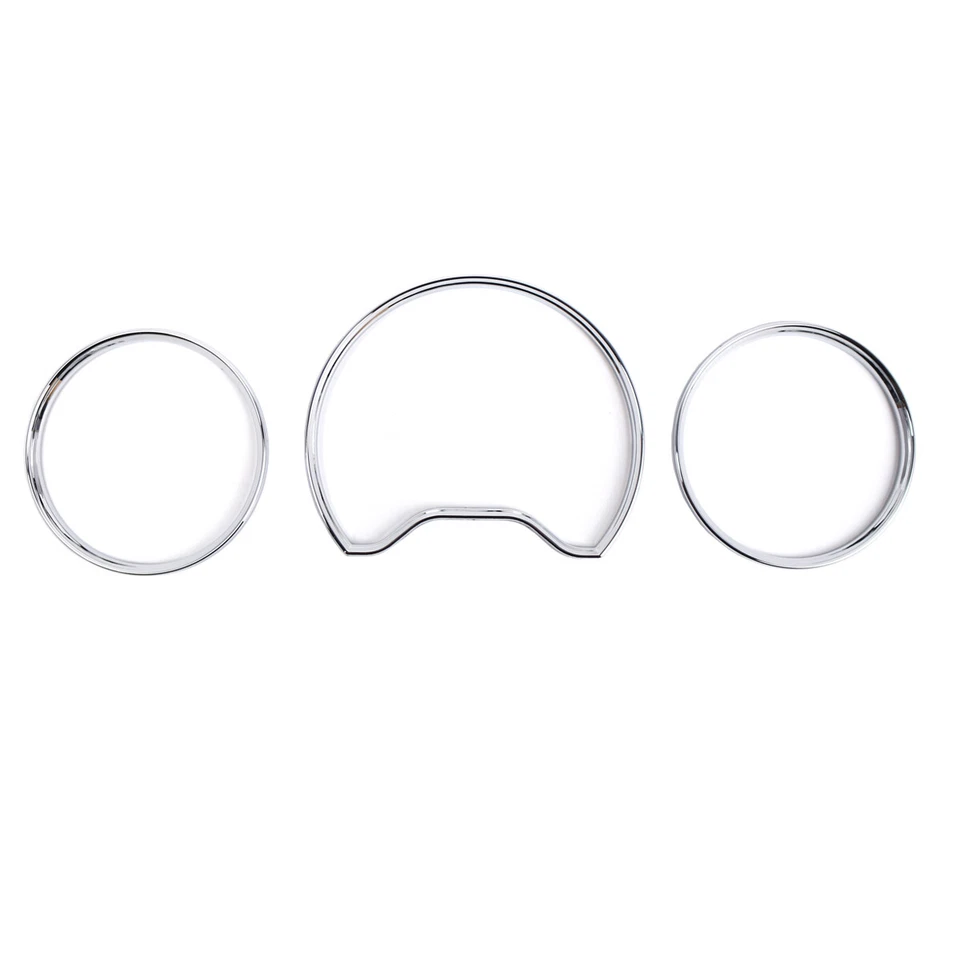 3x Velocímetro Medidor Tablero Cuadrante Anillos Bisel Para Mercedes Benz W210 W202 C208 Euro Foto 2 de 4