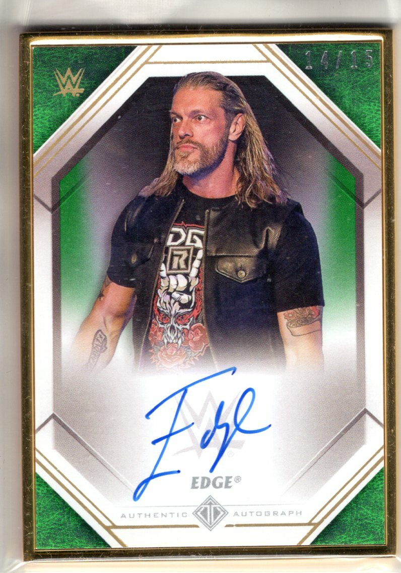 WWE EDGE エッジ 直筆サインカード AUTOGRAPH Edge WWE Auto for sale | eBay