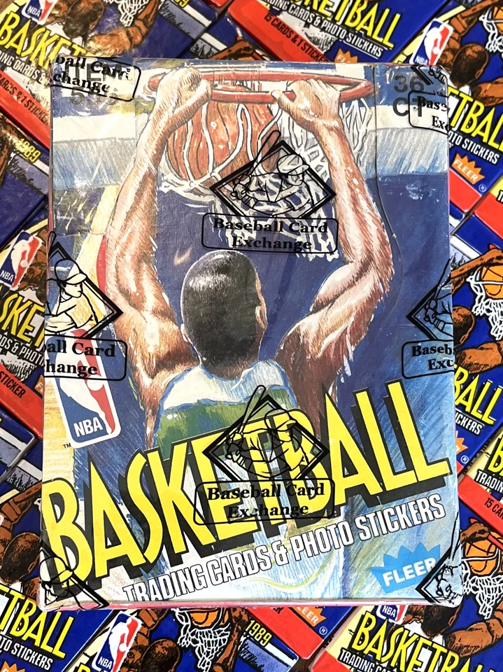 1989-90 Fleer Basketball Wax Pack - Factory Sealed 3x Packs - image 4 of 4