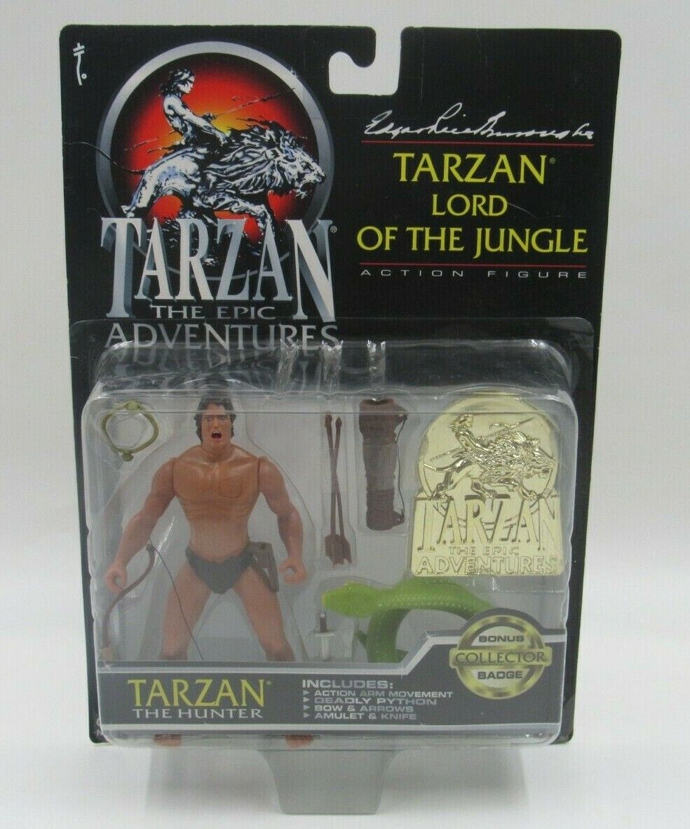 Tarzan Lord of the Jungle Tarzan The Hunter Action Figure - READ