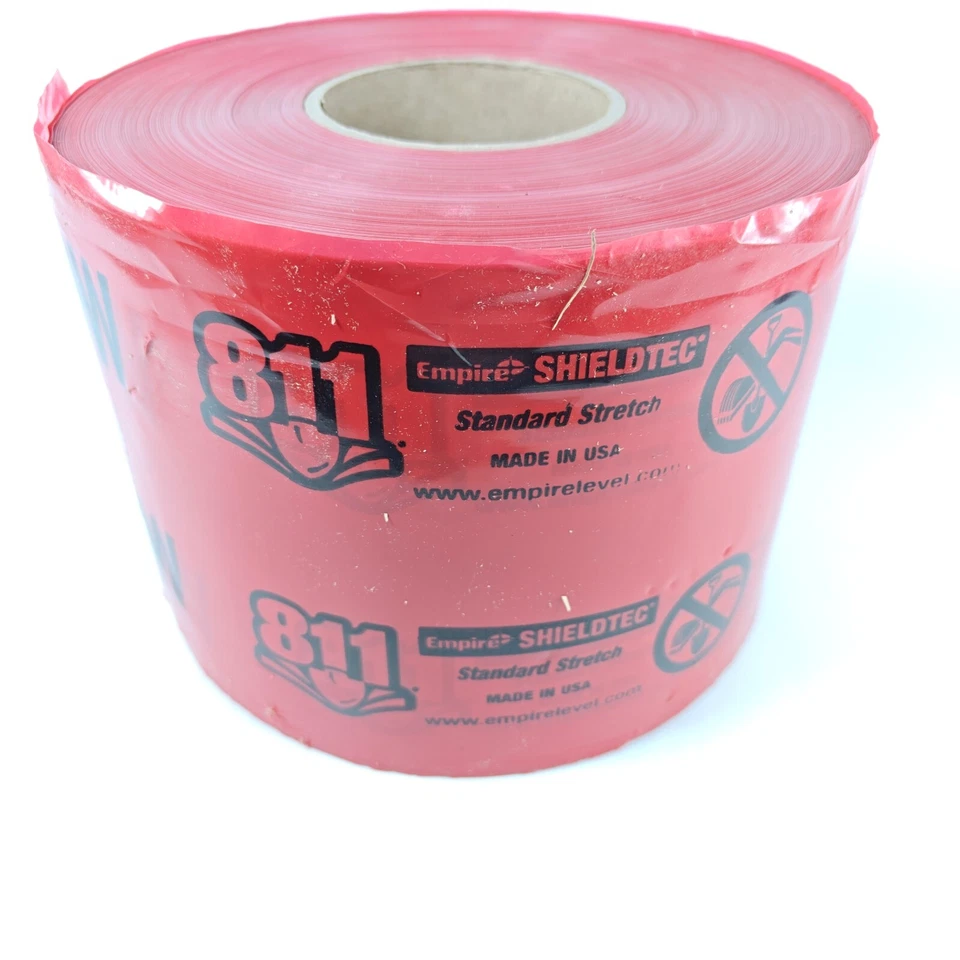 Empire 22-130 Electric Line Buried Below Red tape Non-Detectable 6" 1000' - Image 4 of 4