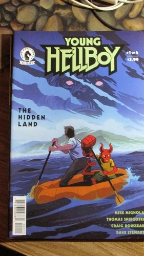 Young Hellboy The Hidden Land # 1, 2, 3, 4, and A Vicious Circle # 3  