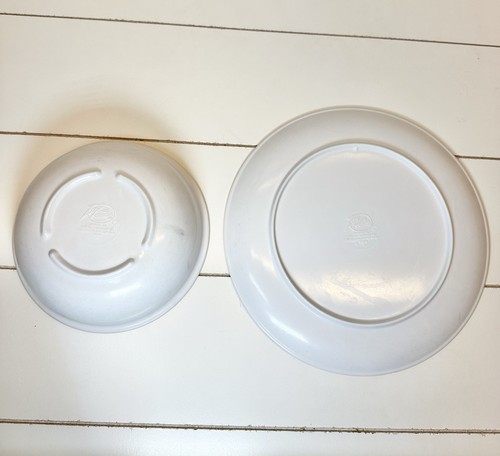 POWERPUFF GIRLS Melamine Plate & Cereal Bowl ZAK Design Cartoon Network 1999 - Picture 2 of 8