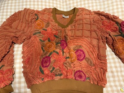 Vintage Damze San Francisco brand chenille pullover ￼