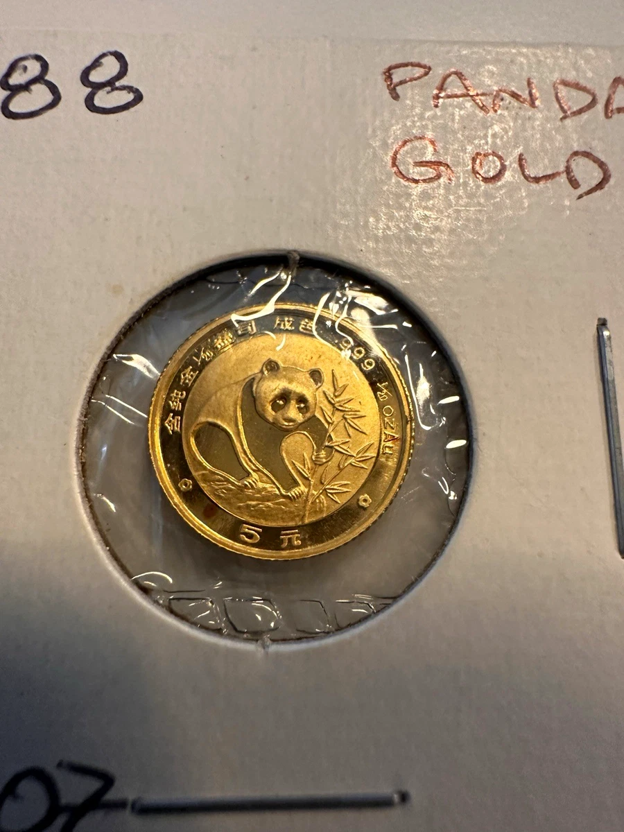 5 Yuan Gold 1988 Republic of China Coins (1949-Now) for People for