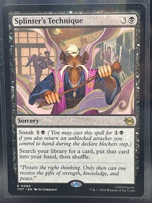 MTG - Teenage Mutant Ninja Turtles - Booster Rare Einzelkarte - Auswahl