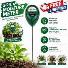 Imagen de Soil Moisture Meter Plant Watering Tester Garden Soil Humidity Monitor Gauge