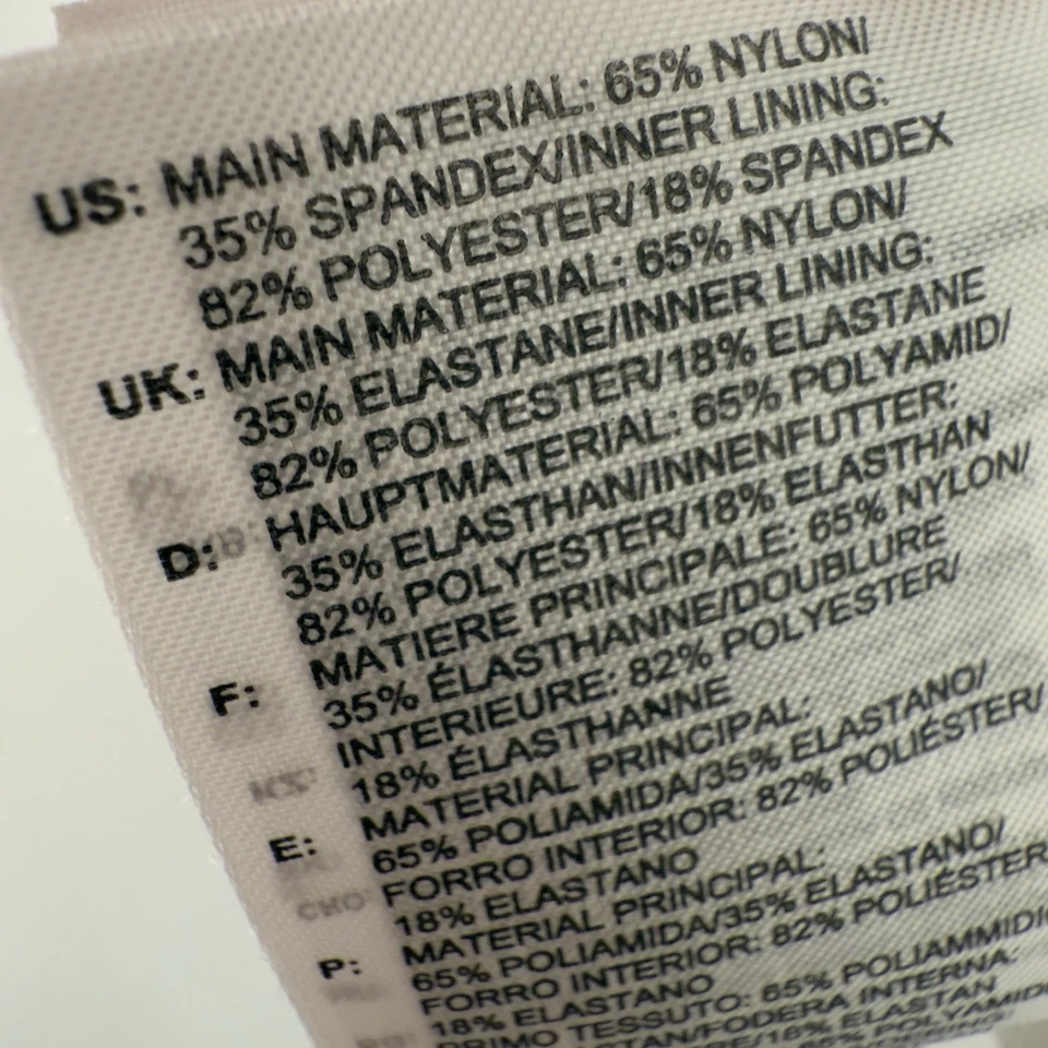 Sujetador deportivo Adidas blanco de malla con tiras talla grande L ropa deportiva entrenamiento acolchado cuchara Foto 4 de 4