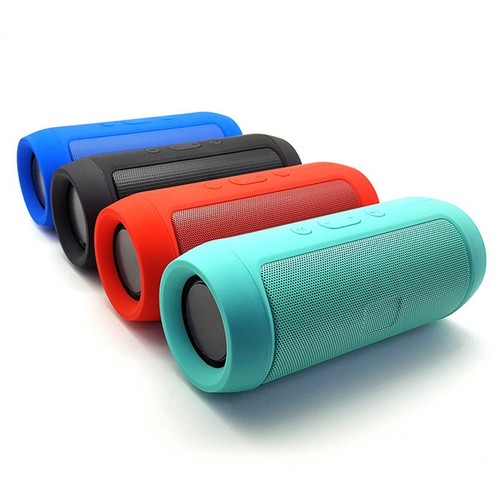 Haut-parleur Bluetooth extérieur portable - Subwoofer sans fil avec emplacement pour carte TF, 3H Pl - Photo 2 sur 10