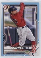2021 Bowman Draft Sky Blue 252/499 Nick Yorke #BD-53 0q1p
