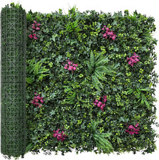 40X120 in 33.5 Sqft Artificial Hedge Vine Roll Greenery Backdrop Uv-Protecte