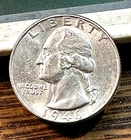 1946 Washington Quarter Nice Original Choice BU CHRC