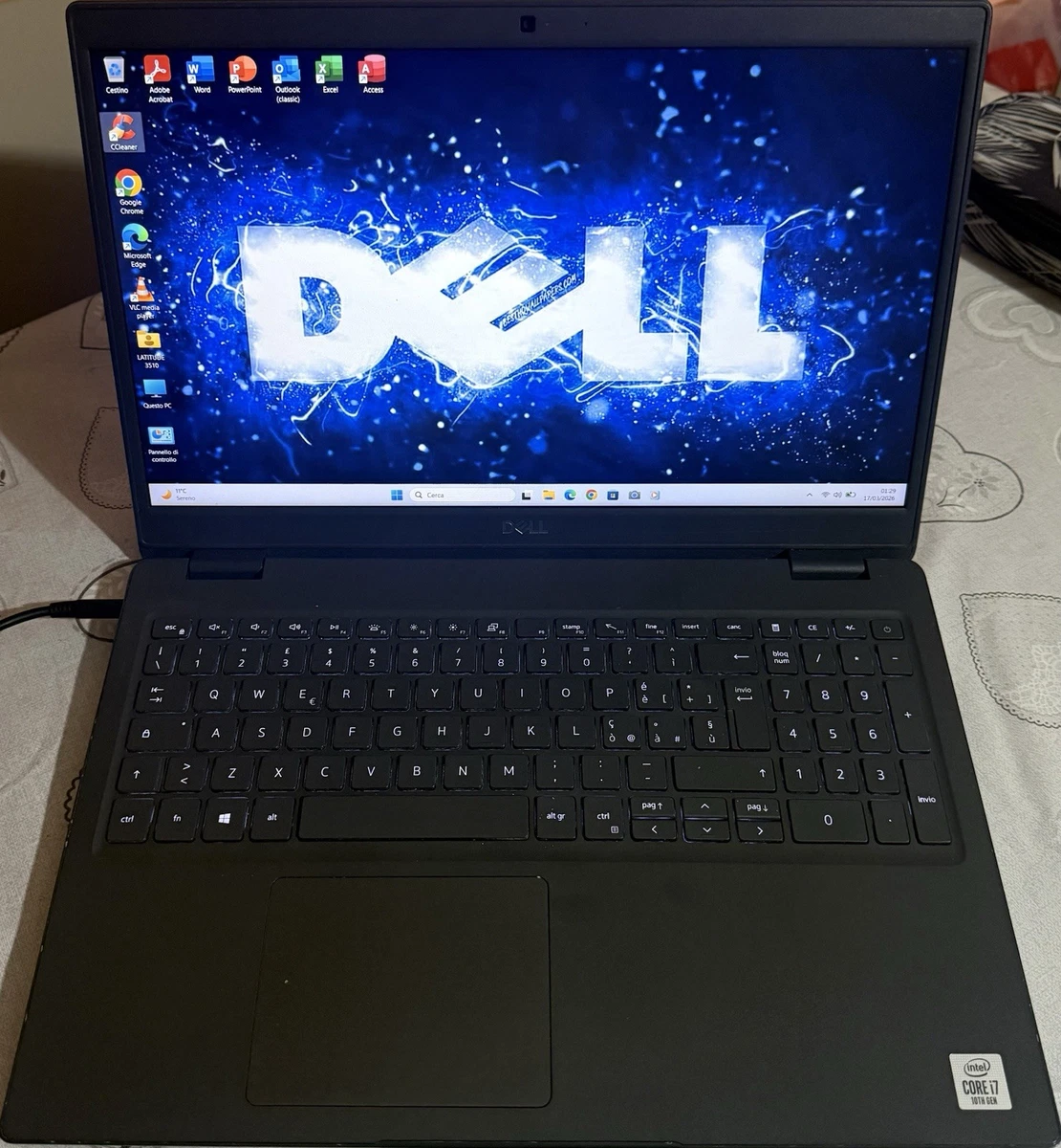 Tastiera Retroilluminata Per Dell Latitude 3510, E3510, Vostro 5590, 7590 – Nero – Layout QWERTZ - Foto 3