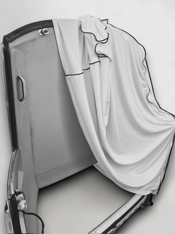 Soporte techo rígido soporte techo rígido coche con cubierta techo rígido blanco Renault Caravelle Foto 3 de 4