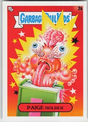 Garbage Pail Kids Paige Holder  Garbage Pail Kids Book Worms 2a