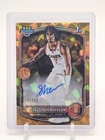 SHELTON HENDERSON 2025-26 BOWMAN CHROME U 1ST SAPPHIRE AUTO GOLD /50 MIAMI Q7440