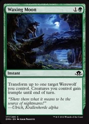 Waxing Moon 177/205 Common Eldritch Moon Magic: The Gathering