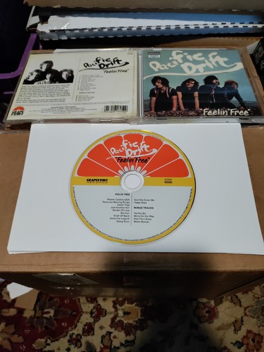 Pacific Drift Feelin Free Cd Rare Grateful Dead Moby Grape Buffalo Springfield