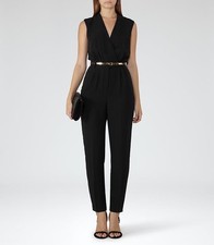 [CLEARANCE] REISS Black sleeveless jumpsuit size 8