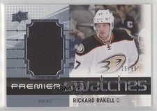 2016-17 Upper Deck Premier Premier Swatches 25/99 Rickard Rakell #PS-RR 2d8