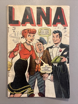 Lana #2 (Marvel Comics October 1948) Good Girl Art/Cover- See Pictures!