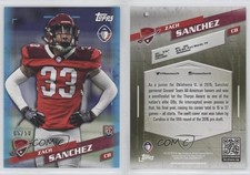 2019 Topps Alliance of American Football Blue /50 Zack Sanchez Zach Sanchez #8
