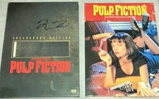 Quentin Tarantino Autographed Signed Pulp Fiction Collectors Edition DVD