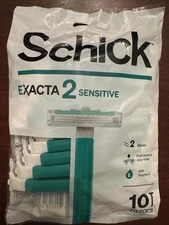 Schick Exacta2 Sensitive Disposable Razor (10 Count)