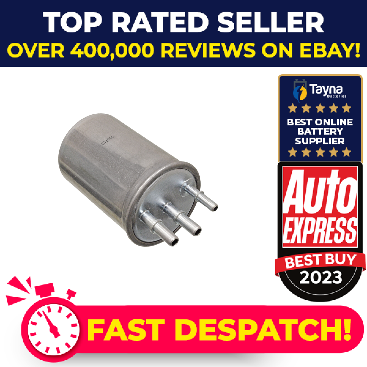 Fuel Filter fits SSANGYONG KYRON 2.0D 05 to 14 D20DT Blue Print 6650921001 New