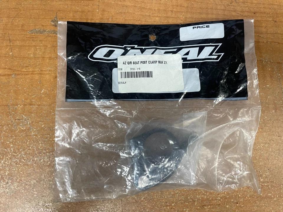 Abrazadera de tija de sillín O'Neal Azonic Q/R negra 29 (3033-119) Foto 2 de 4