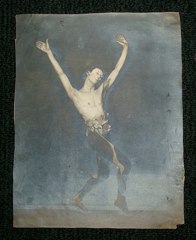 Gluck Sandor as the Faun American Dancer Choreographer Photo Jerome Robbins RARE