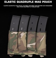 Tactical Molle Magazine Pouch for MP5 MP7 Lightweight Submachine Gun Mag Pouch