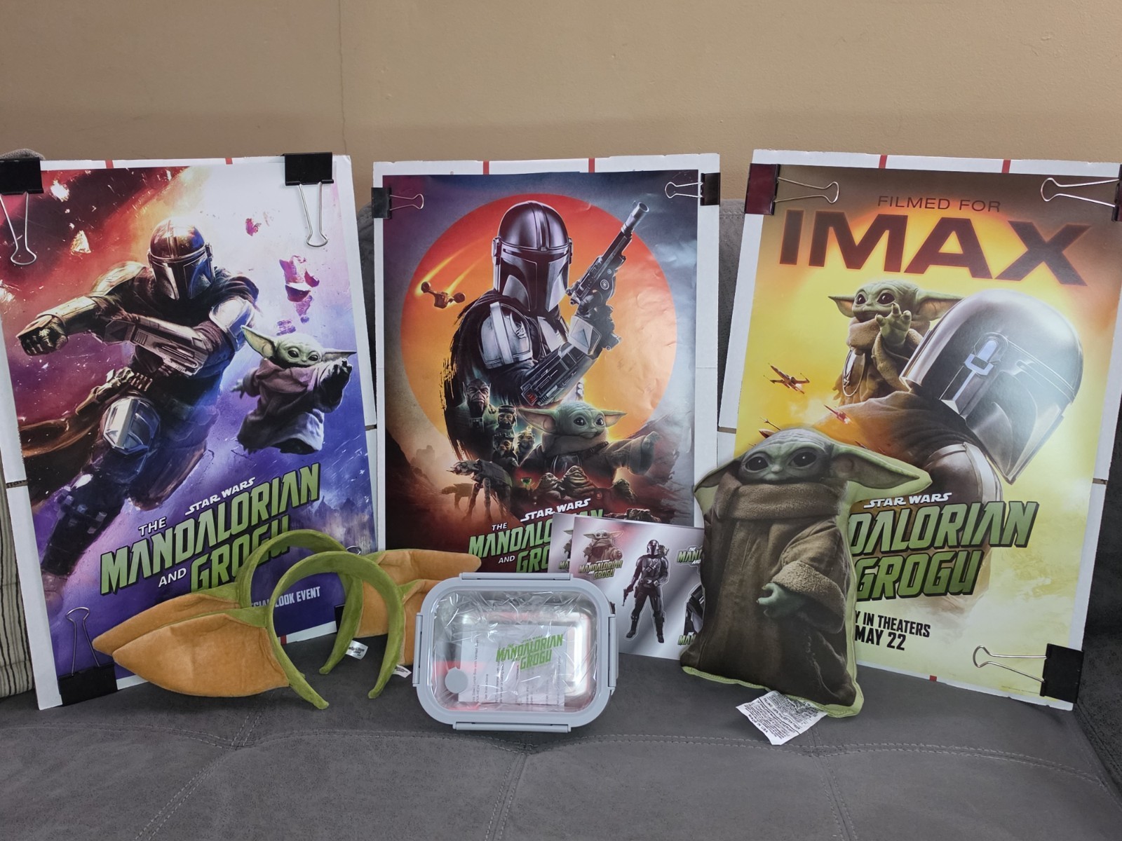 The mandolorian and grogu movie (2026) promo merchandise bundle *ships same day*