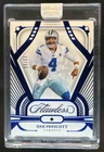 2024 Panini Flawless Dak Prescott Gem Sapphire #12/15 Cowboys